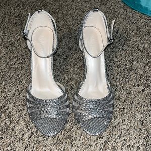 Pewter Bling Heels